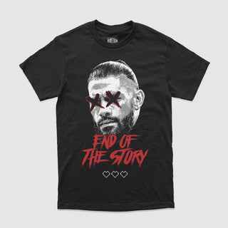 End Of The Story Front Print Tee