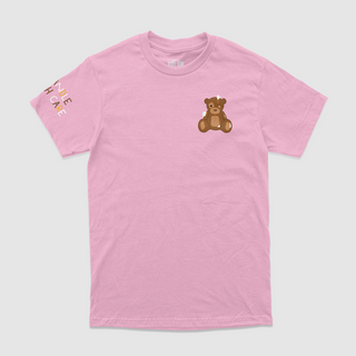 Handle With Care Heavyweight Tee
Our Handle with Care Tees feature Patches the Dream Teddy Bear. Patches is a reminder that we're capable of overcoming anything that comes our way. It's a gentle nuDREAM Clothing 