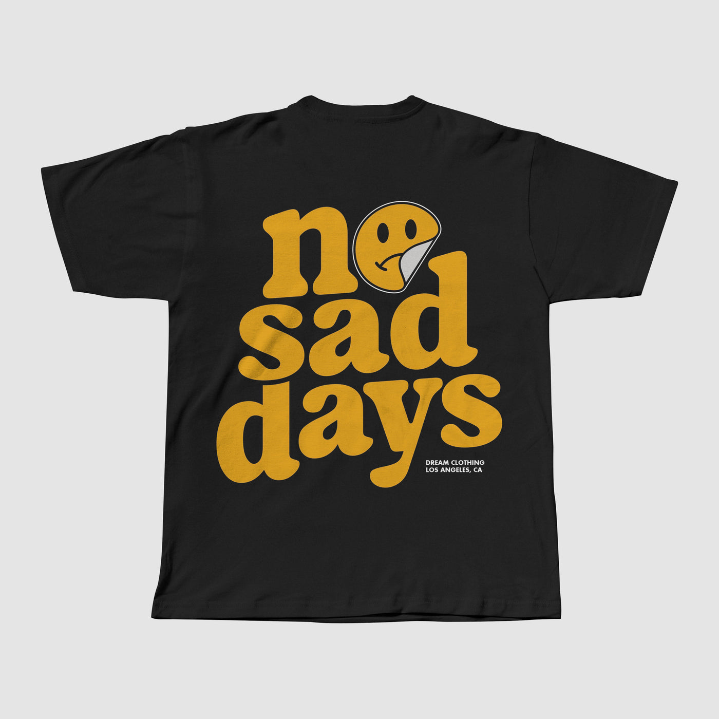 No Sad Days Oversized Tee