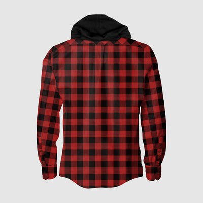 Dream Hooded Flannel (Red)Keep cozy in style with this ultrasoft red hooded flannel. Its cozy fabric will warm you up during chilly days, while its charming color will add a little charm to yDREAM Clothing 