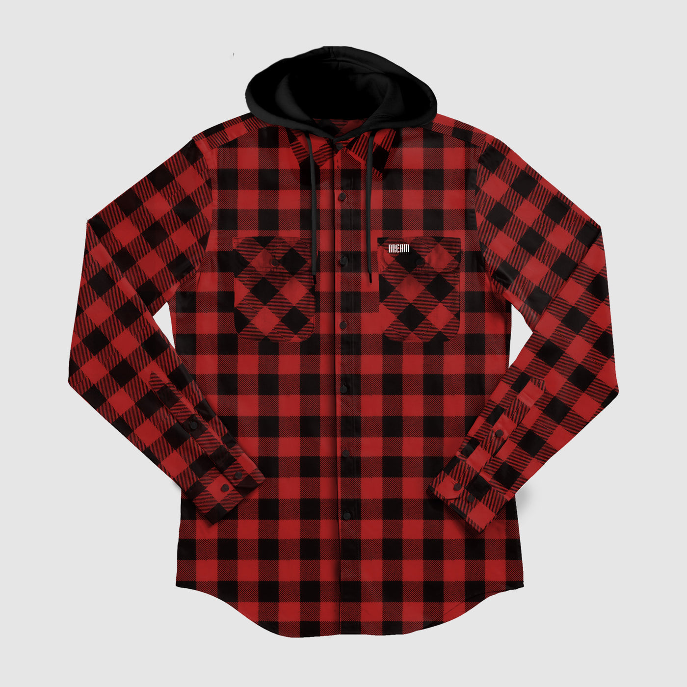Dream Hooded Flannel (Red)Keep cozy in style with this ultrasoft red hooded flannel. Its cozy fabric will warm you up during chilly days, while its charming color will add a little charm to yDREAM Clothing 