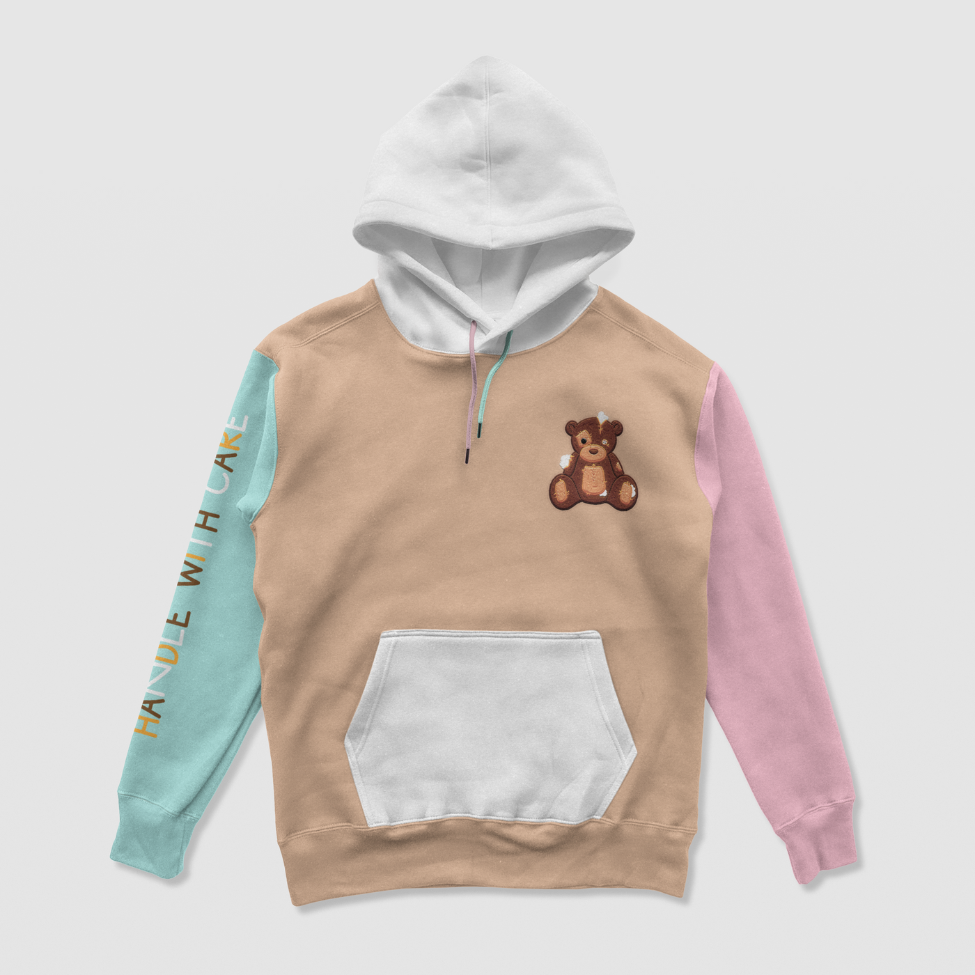 Handle With Care Classic Color Block Hoodie