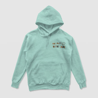 Not Fragile But Please Handle With Care Mint Hoodie