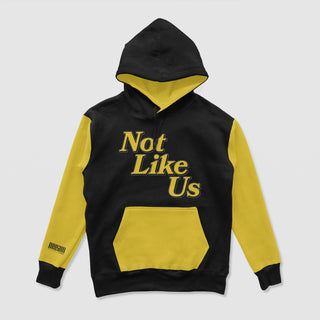 Not Like Us Color Block Hoodie