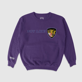 Not Like Us Crewneck Sweater (Baltimore Edition)