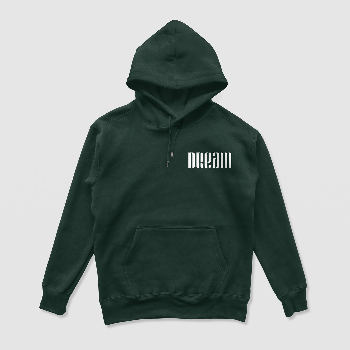 DREAM Basic Logo Hoodie (Forest Green)