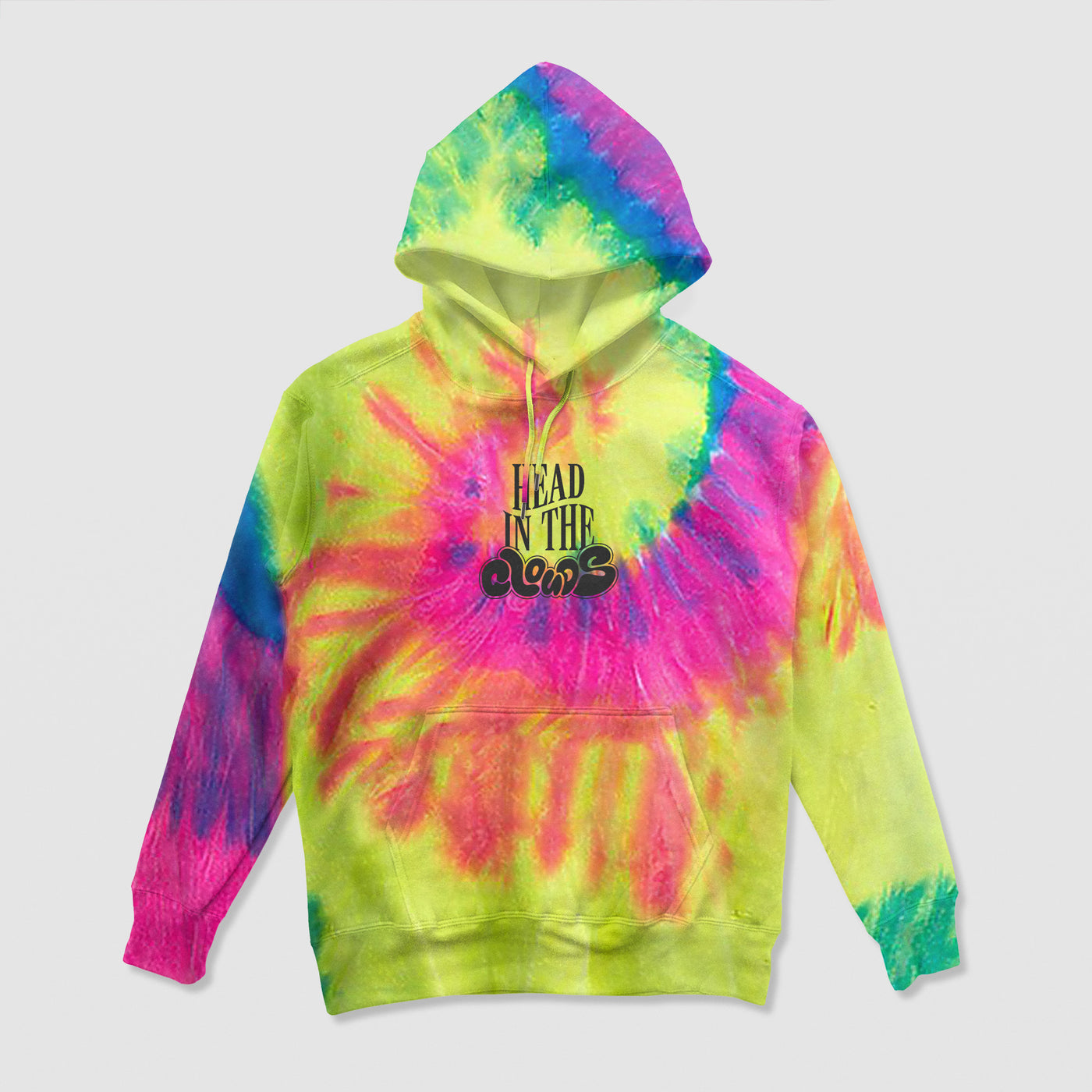 Head In The Clouds Tie-Dye Hoodie