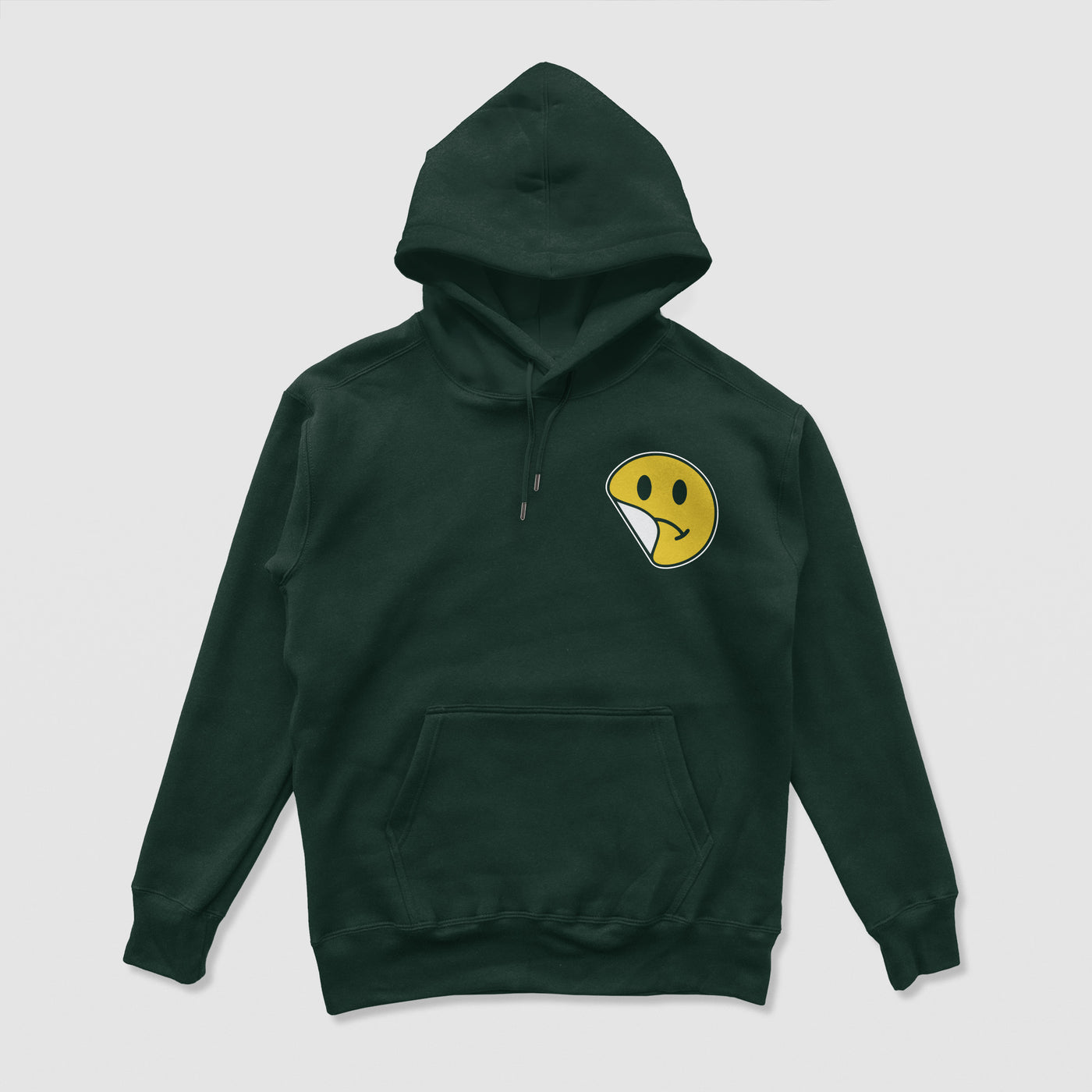 No Sad Days Hoodie (Forest Green)