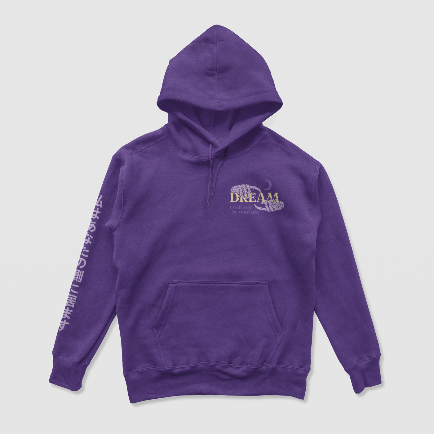 I Will Stay By Your Side Hoodie
Introducing "I Will Stay By Your Side," a design that beautifully captures the emotions of Separation Anxiety, Fear, and Comfort. This message serves as a source ofDREAM Clothing 
