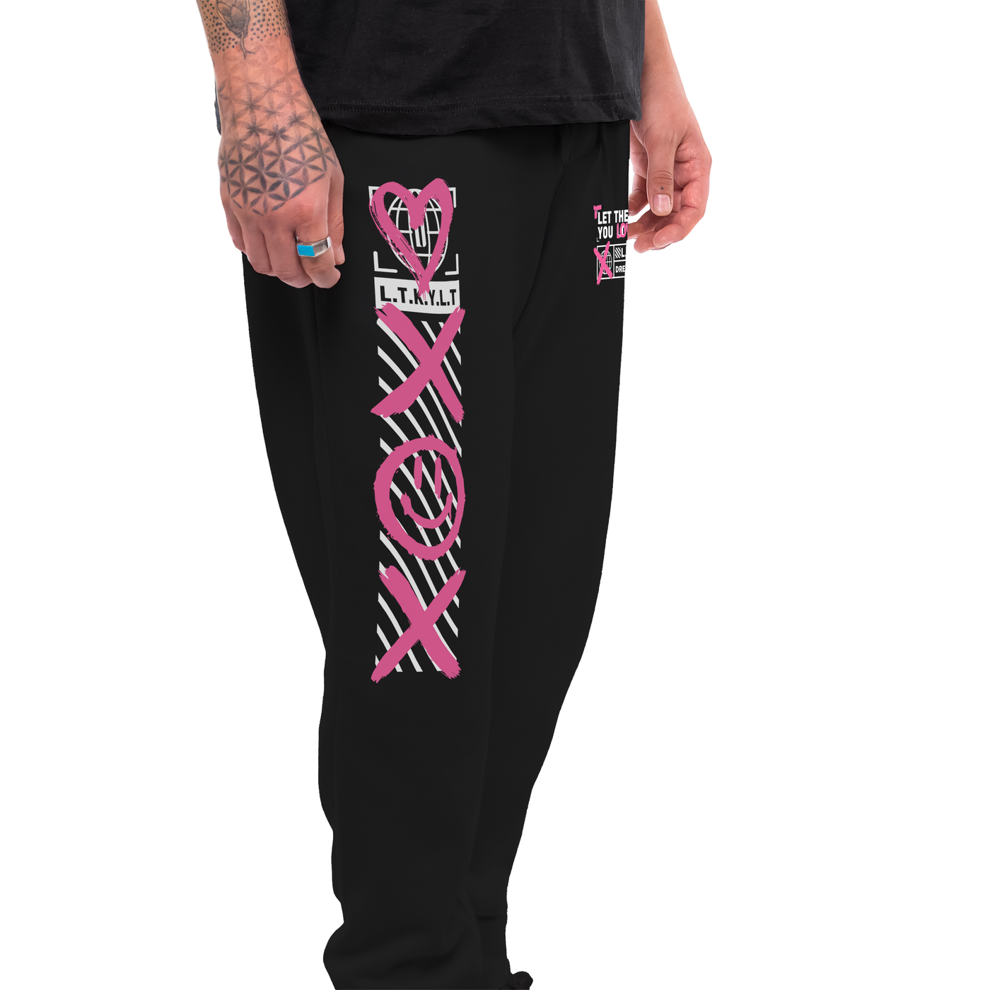 Let Them Know You Love Them No Love Jogger PantsLet Them Know You Love Them and you can help save a life.

10% Donated to TACA (The Autism Community in Action)
8.5 oz./yd² (US) 14.2 oz./L yd (CA) 80/20 Cotton/PolyDREAM Clothing 