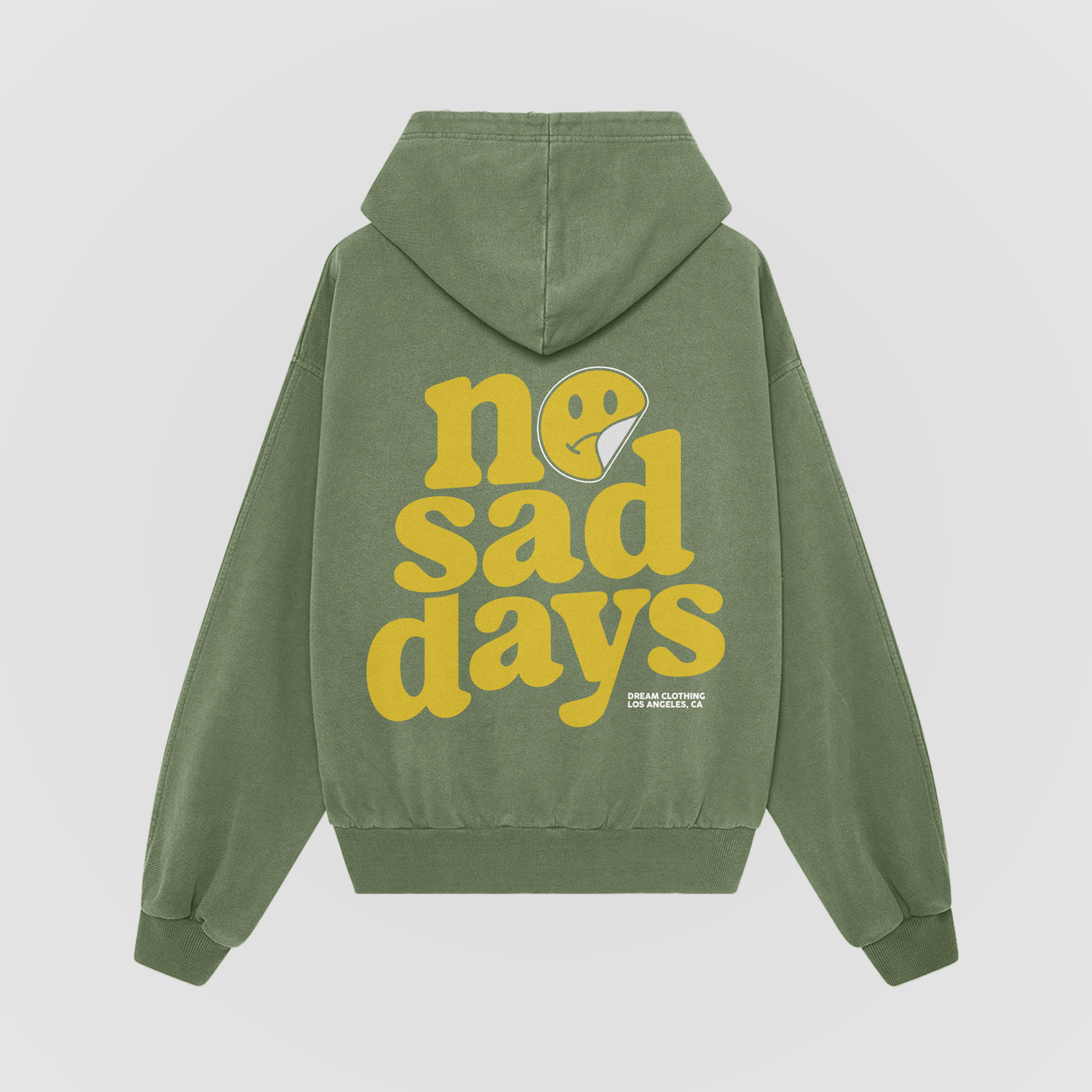 No Sad Days Oversized Hoodie