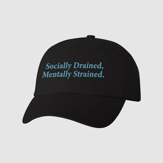 Socially Drained Dad Hat