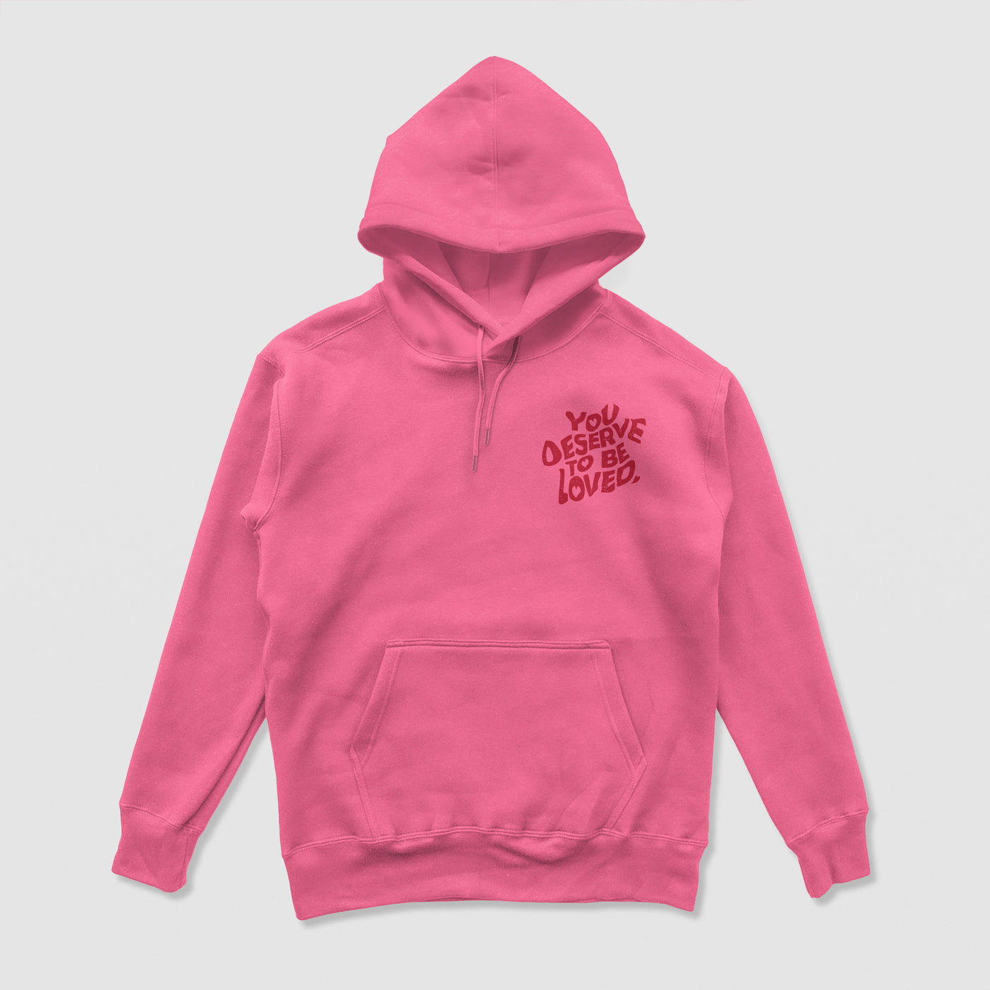 You Deserve To Be Loved Valentines Hoodie

Thank you for existing. You're worth far more than you could imagine. Believe in yourself and the imprint you're leaving on this world and those around you. You deDREAM Clothing 