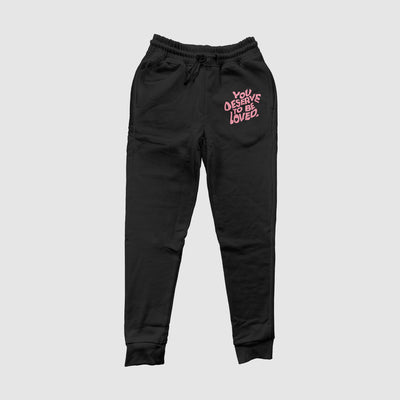 You Deserve To Be Loved Valentines Jogger Pants


Thank you for existing. You're worth far more than you could imagine. Believe in yourself and the imprint you're leaving on this world and those around you. You dDREAM Clothing 