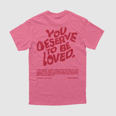You Deserve To Be Loved Valentines Tee


Thank you for existing. You're worth far more than you could imagine. Believe in yourself and the imprint you're leaving on this world and those around you. You dDREAM Clothing 