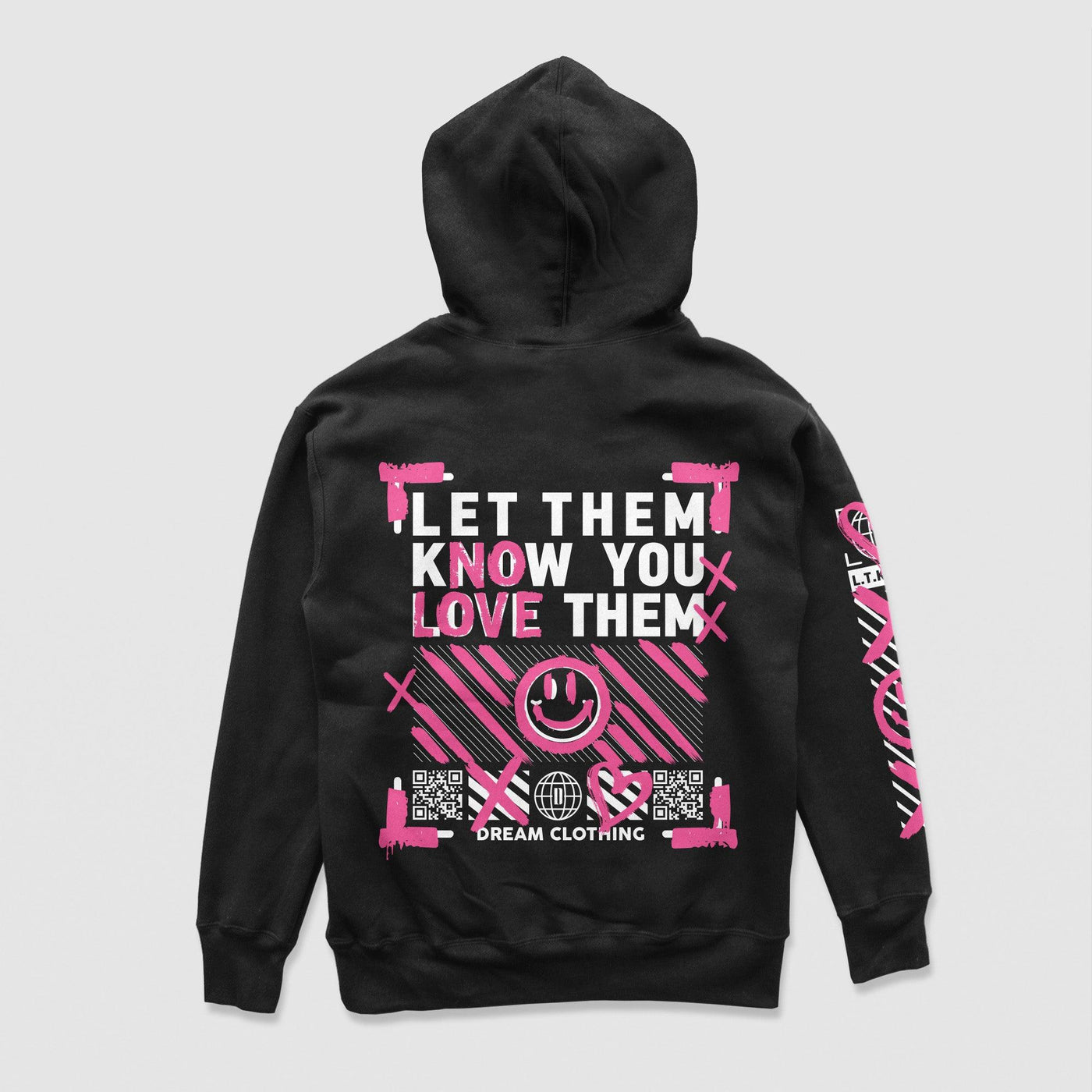 Let Them Know You Love Them No Love HoodieLet Them Know You Love Them and you can help save a life.

10% Donated to our Non-Profit Mental Health Awareness Partners
Athletic Fit
10 oz. | Heavyweight Fleece
70DREAM Clothing 