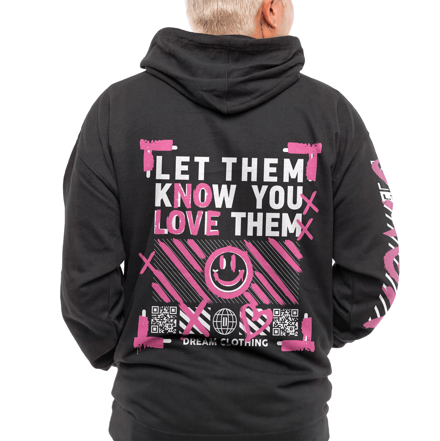 Let Them Know You Love Them No Love HoodieLet Them Know You Love Them and you can help save a life.

10% Donated to our Non-Profit Mental Health Awareness Partners
Athletic Fit
10 oz. | Heavyweight Fleece
70DREAM Clothing 