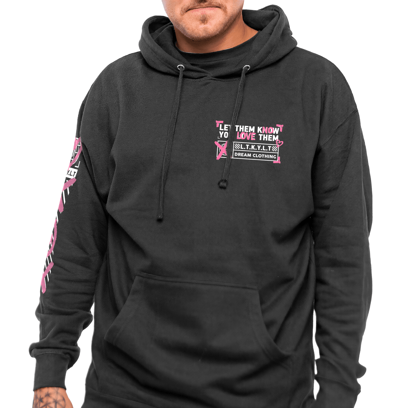 Let Them Know You Love Them No Love HoodieLet Them Know You Love Them and you can help save a life.

10% Donated to our Non-Profit Mental Health Awareness Partners
Athletic Fit
10 oz. | Heavyweight Fleece
70DREAM Clothing 