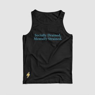 Socially Drained Tank Top - DREAM Clothing 