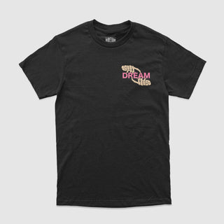 Stay By My Side Black Tee - DREAM Clothing 
