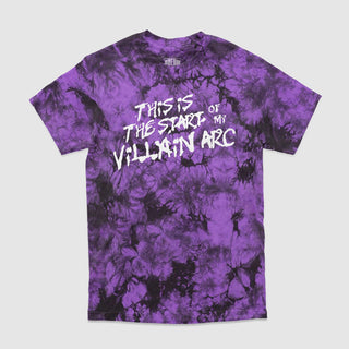 Villain Arc Tie-Dye Tee (Purple) - DREAM Clothing 