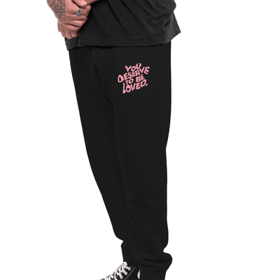 You Deserve To Be Loved Valentines Jogger Pants


Thank you for existing. You're worth far more than you could imagine. Believe in yourself and the imprint you're leaving on this world and those around you. You dDREAM Clothing 