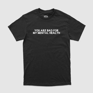 Bad For My Mental Health Heavyweight Tee


Introducing our You Are Bad For My Mental Health Tee; the perfect way to express your feelings in a casual and relatable manner. This tee is a powerful statement DREAM Clothing 