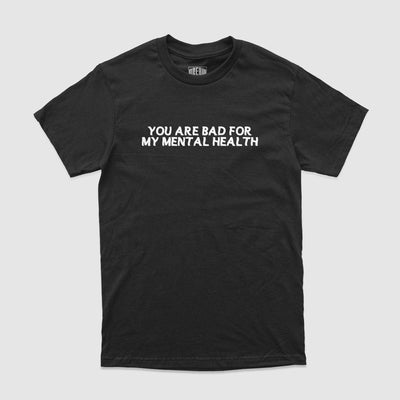 Bad For My Mental Health Heavyweight Tee


Introducing our You Are Bad For My Mental Health Tee; the perfect way to express your feelings in a casual and relatable manner. This tee is a powerful statement DREAM Clothing 